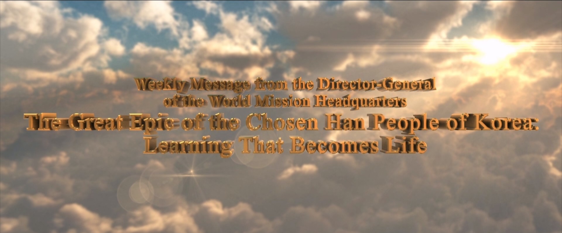 The Great Epic of the Chosen Han People of Korea: Learning That Becomes Life
